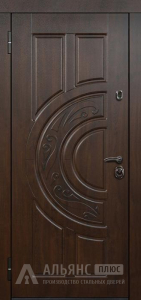 Тёплая трёхконтурная дверь с защитой от промерзания №73 внутренняя - фото