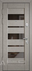 Остекленная дверь Антик Медь с термоизоляцией и заполнением пенополистирол №8 внутренняя - фото