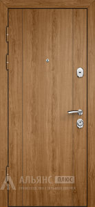 Квартирная входная дверь экошпон "Новосел" №14 внутренняя - фото