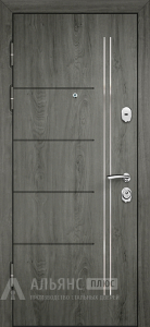 Дверь бетон светлый с заполнением из пенополистирола №26 внутренняя - фото