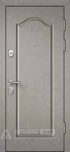 Стандартная металлическая дверь №67 внешняя - фото