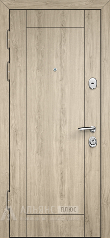 Фото 2 «Квартирная дверь с отделкой из экошпона №31»