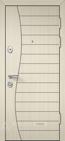 Фото «Зеркальная входная дверь в квартиру bianco №16»