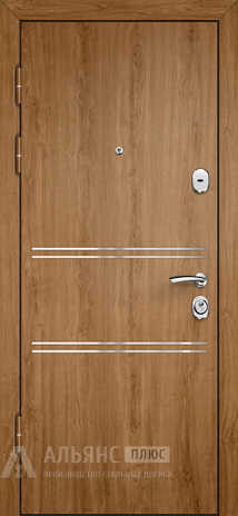 Фото 2 «Дверь шпон файн с отделкой Модерн и усиленной звукоизоляцией №36»