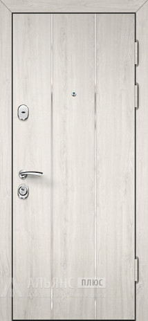 Фото «Металлическая дверь в квартиру с профильной коробкой цвет сандал №17»